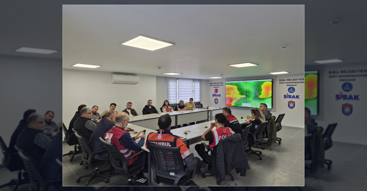Şişli’de Aşırı Yağışlara Karşı Koordinasyon Çalışmaları