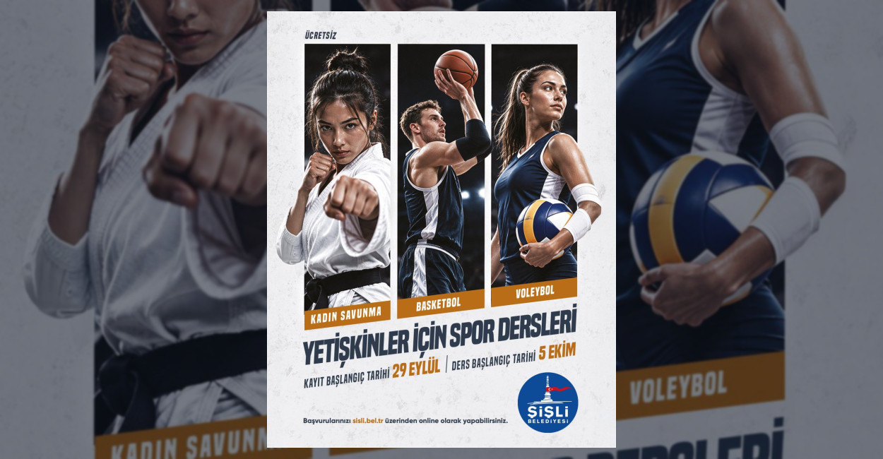 Şişli Belediyesi’nden Ücretsiz Spor Kursu Kayıtları