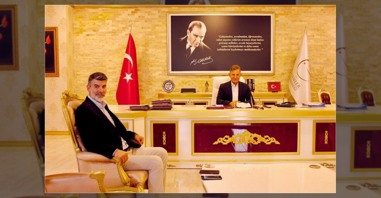 Suat Türkoğlu’ndan Kaymakam ÖZÇAKICI’ya Ziyaret