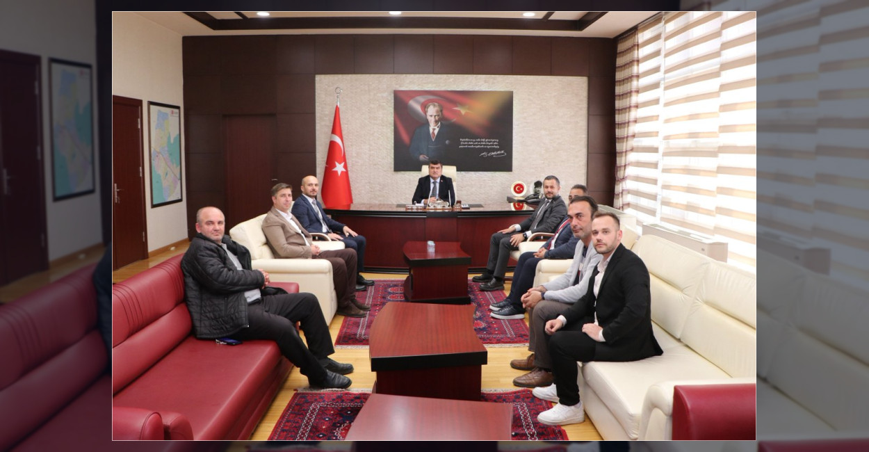 Sultanbeyli’de Kamu-Sen Heyetinden Kaymakam Şahin’e Ziyaret