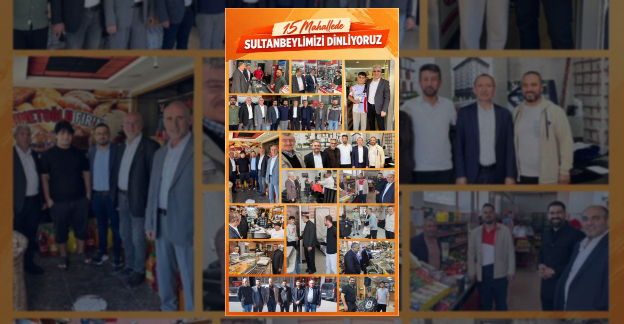 Sultanbeyli Belediyesi’nden Mahallelerde Saha Çalışması
