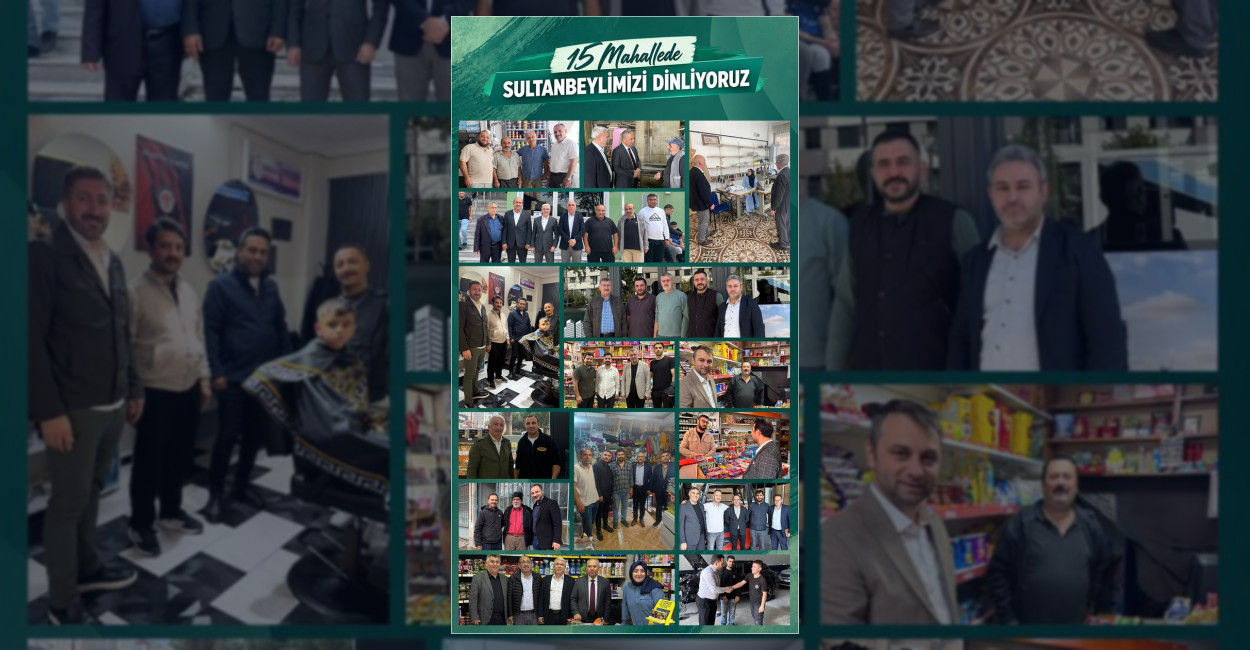 Sultanbeyli Belediyesi birim müdürleri sahada inceleme yaptı