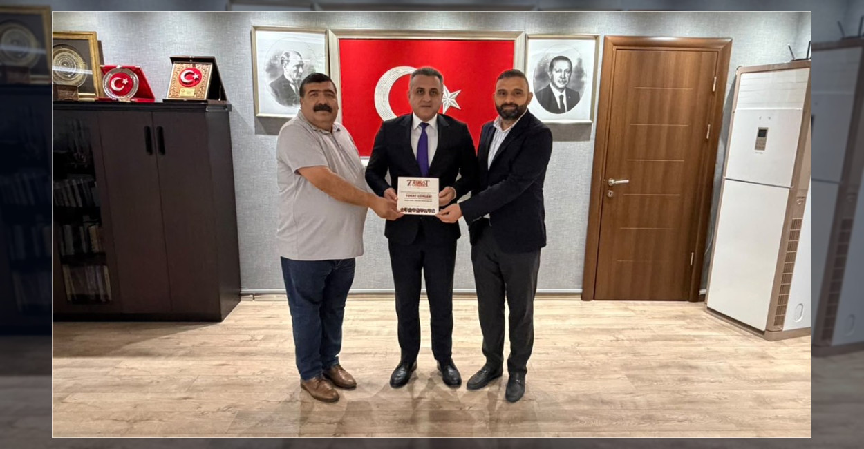 Tokat Konfederasyonundan Kaymakam Anteplioğlu’na Ziyaret