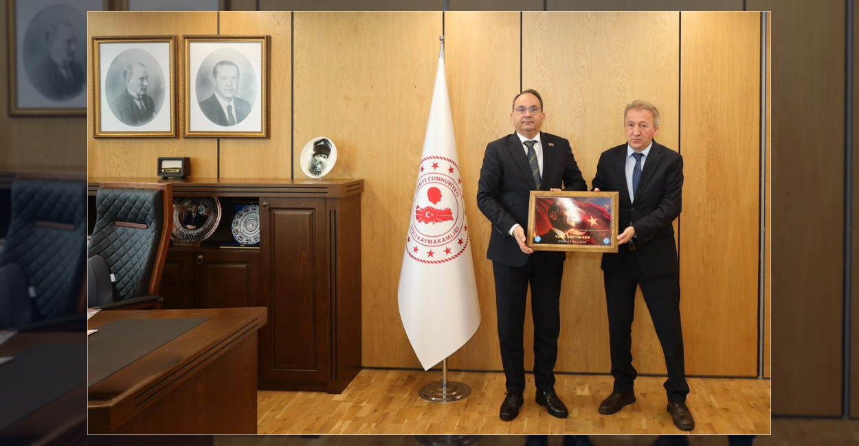 Türk Eğitim-Sen Şubesi’nden Şişli Kaymakamı’na Ziyaret
