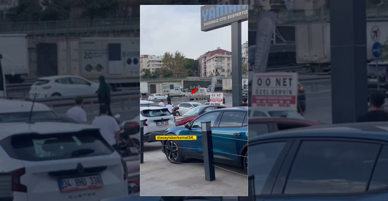 Tuzla’dan Gebze’ye Kamyonet Kasasında Kavga