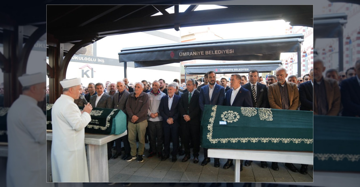 Ümraniye’de Cenaze Töreni