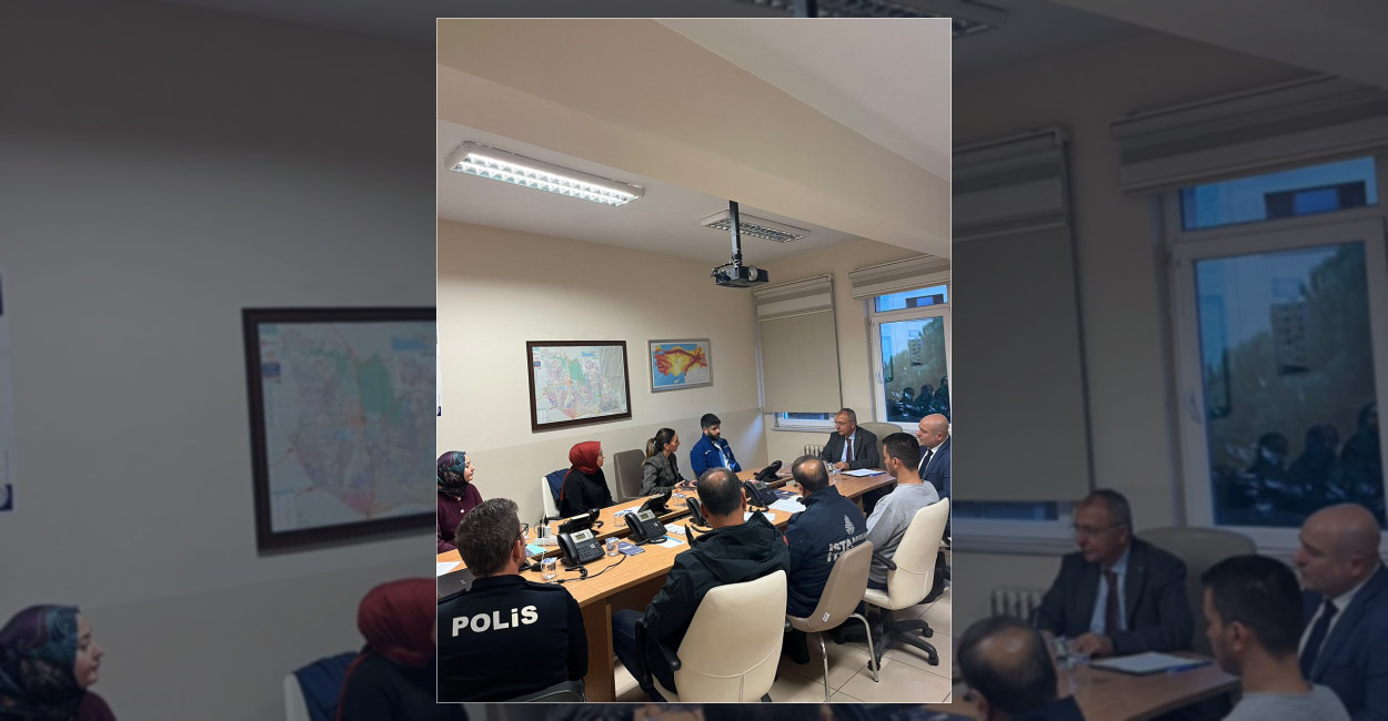 Ümraniye’de TAMP Kapsamında Afet Toplantısı Yapıldı