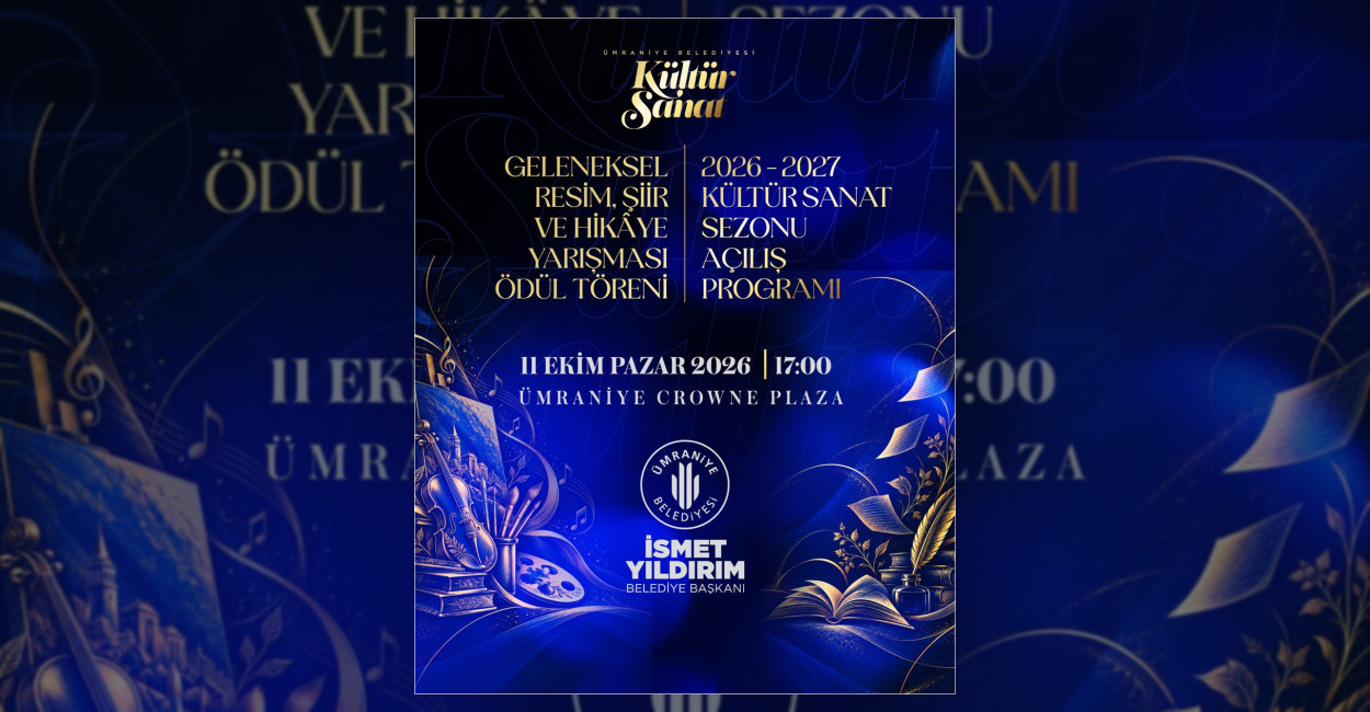 Ümraniye Belediyesi Yeni Kültür Sezonunu Açıyor