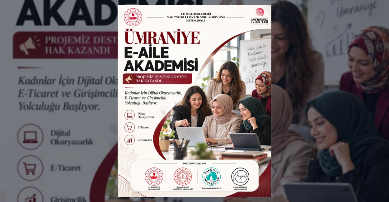 Ümraniye E-Aile Akademisi Projesi Hayata Geçiriliyor