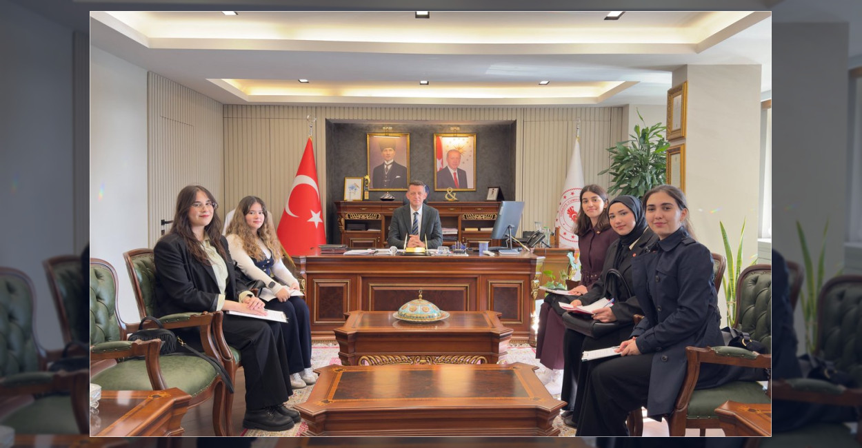 Üniversite Öğrencilerinden Beykoz Kaymakamı’na Ziyaret