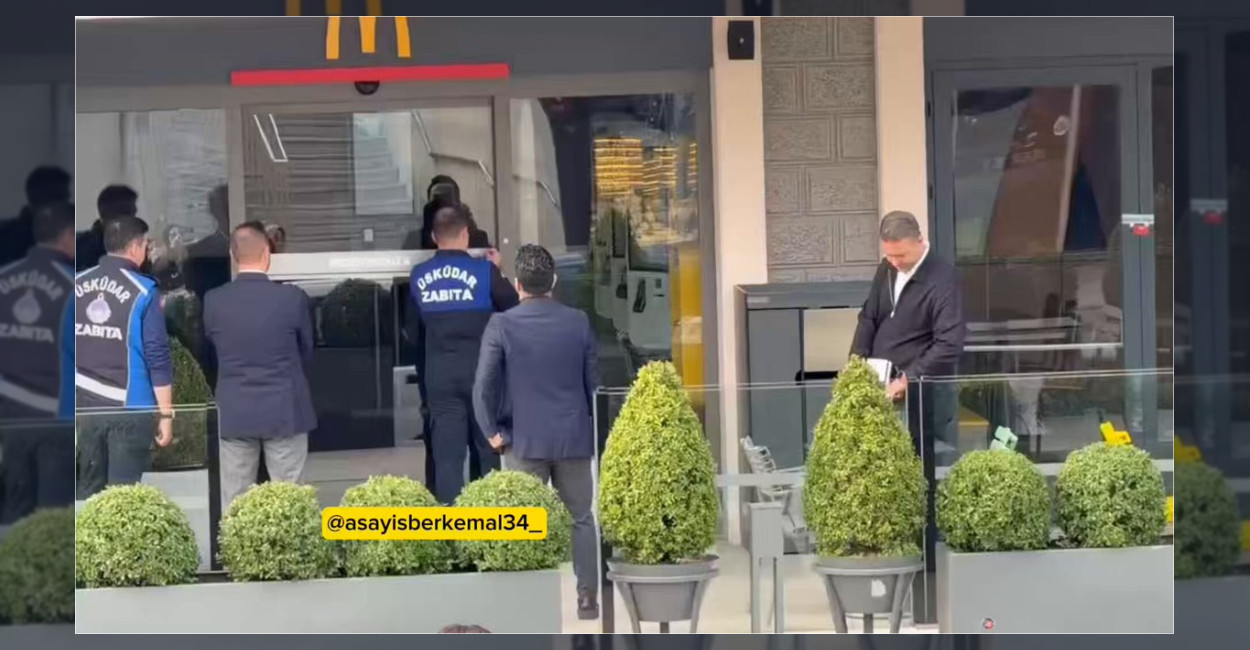 Üsküdar’da Boykot Edilen McDonald’s Şubesi Mühürlendi