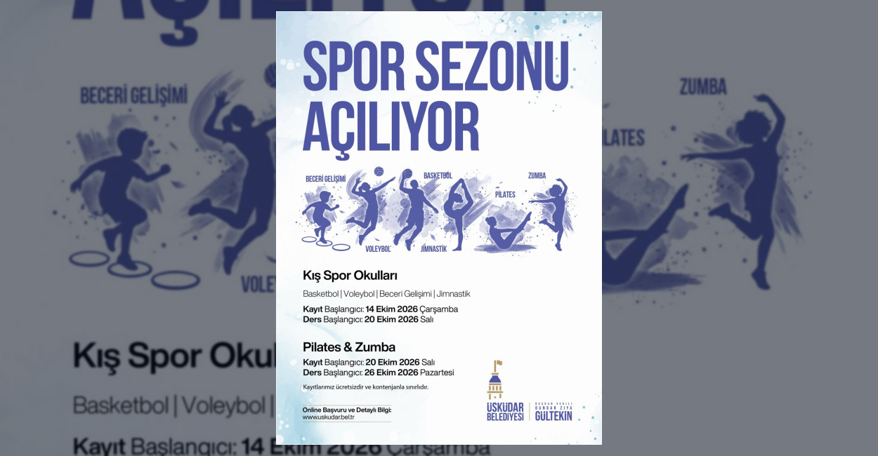 Üsküdar’da Kış Spor Okulları Kayıtları Başladı