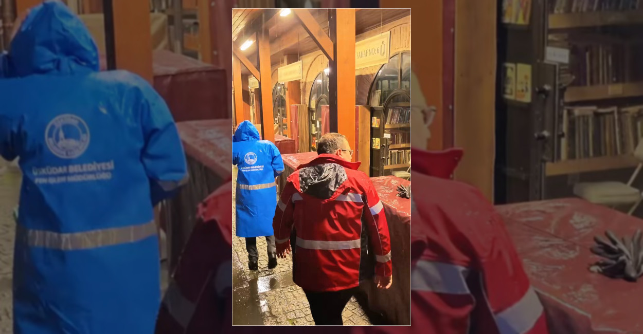 Üsküdar Belediyesi’nden Gece Vardiyası Mesaisi
